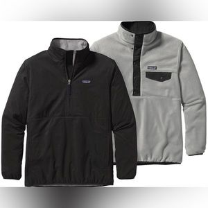 tagonia Reversible Snap-T Glissade Saltillo Fleece Pullover Synchilla Small